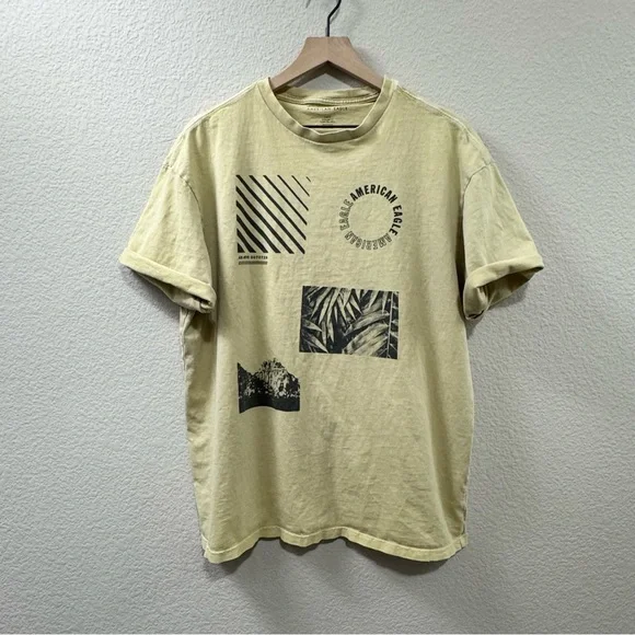 American Eagle Oversized Graphic Tee – Men’s L - Picture 1 of 9
